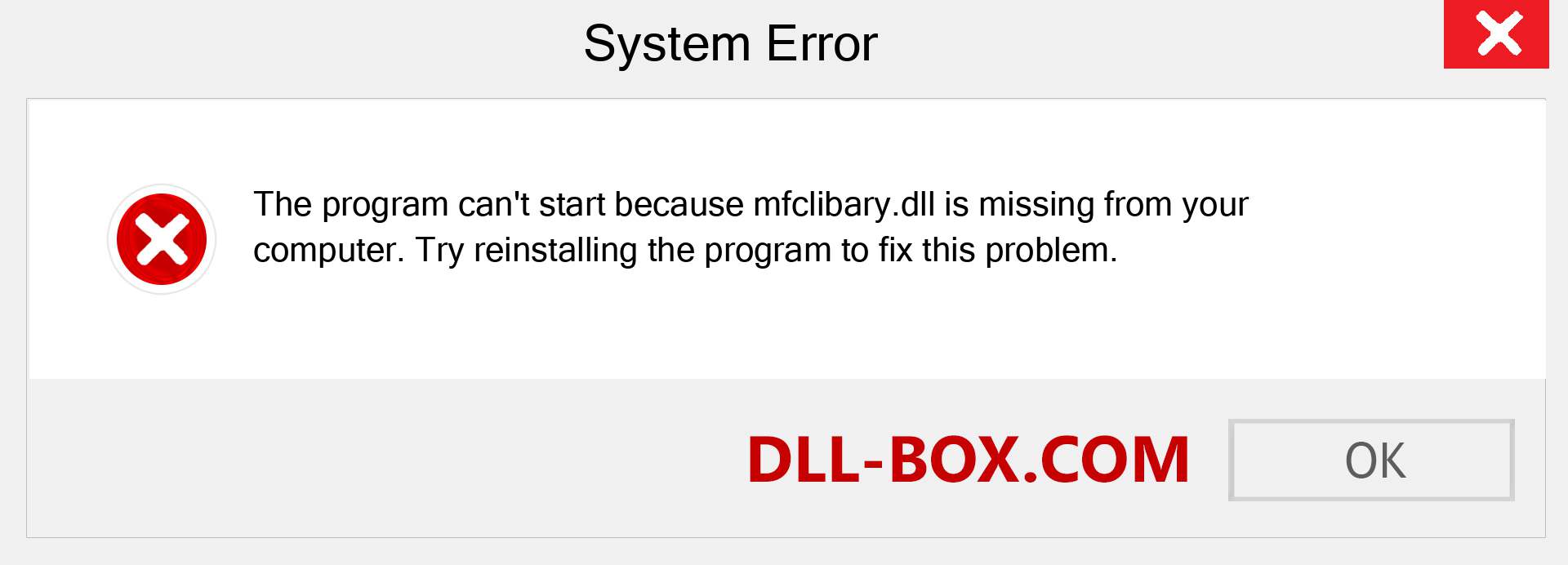  mfclibary.dll file is missing?. Download for Windows 7, 8, 10 - Fix  mfclibary dll Missing Error on Windows, photos, images