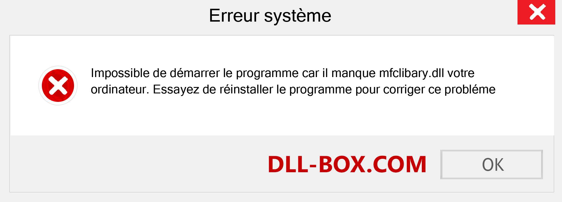 Le fichier mfclibary.dll est manquant ?. Télécharger pour Windows 7, 8, 10 - Correction de l'erreur manquante mfclibary dll sur Windows, photos, images